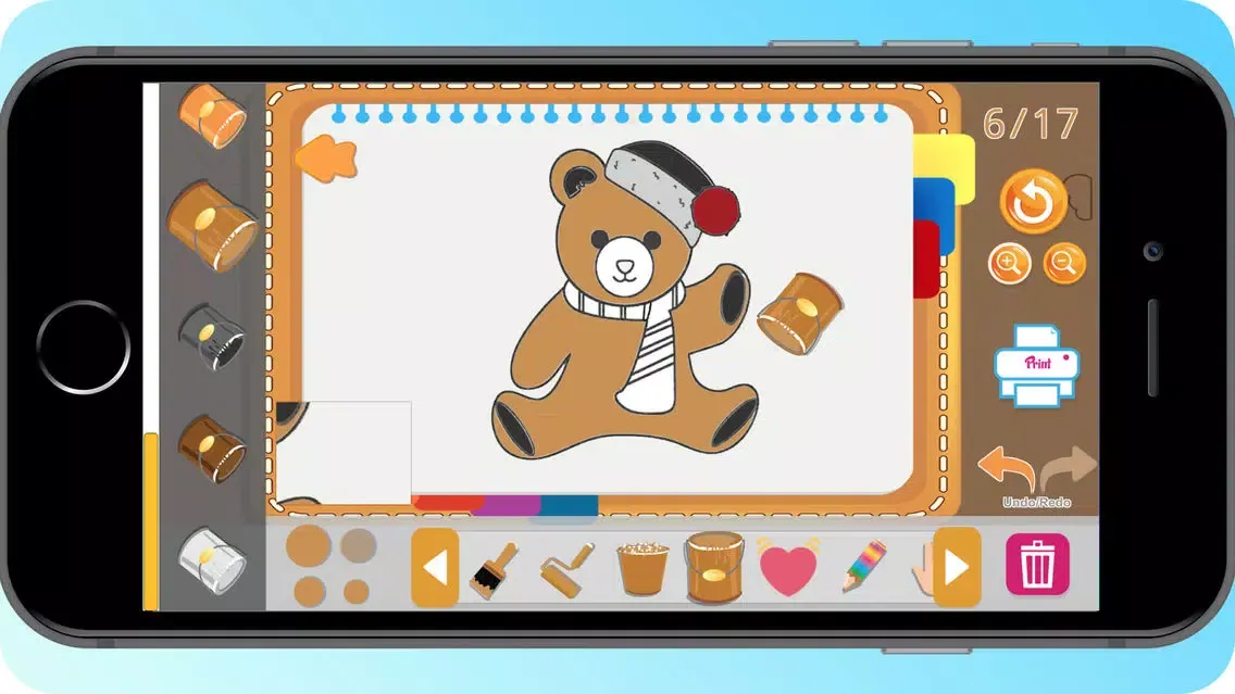 تصاویر Teddy Bear Coloring Book