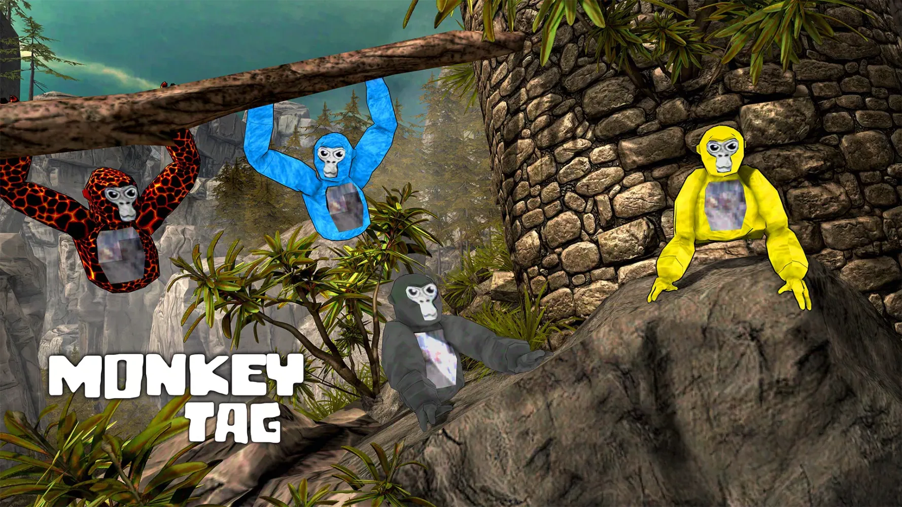 Fall Monkey Arena Simulator 스크린샷