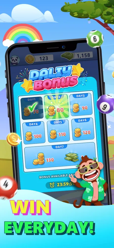 Ảnh chụp màn hình của Bingo Zap