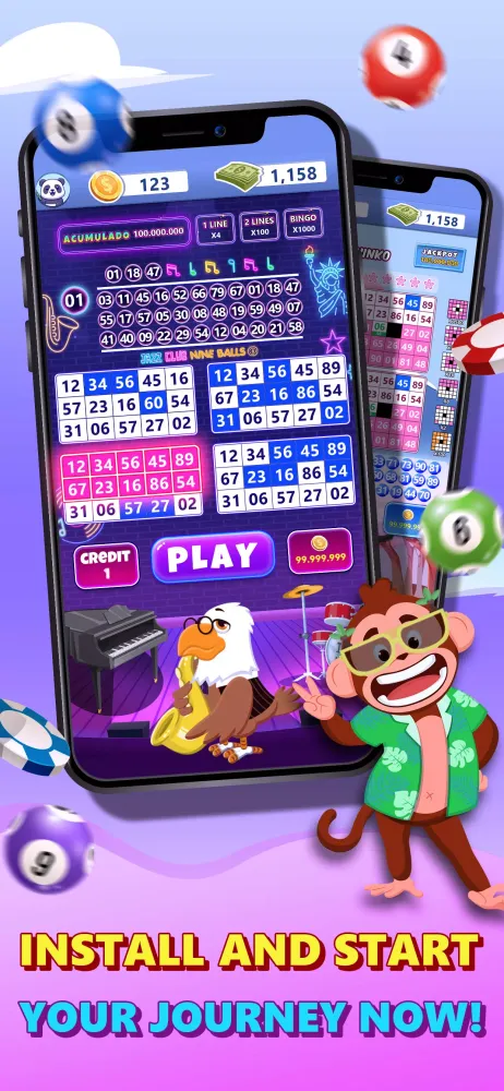 Ảnh chụp màn hình của Bingo Zap