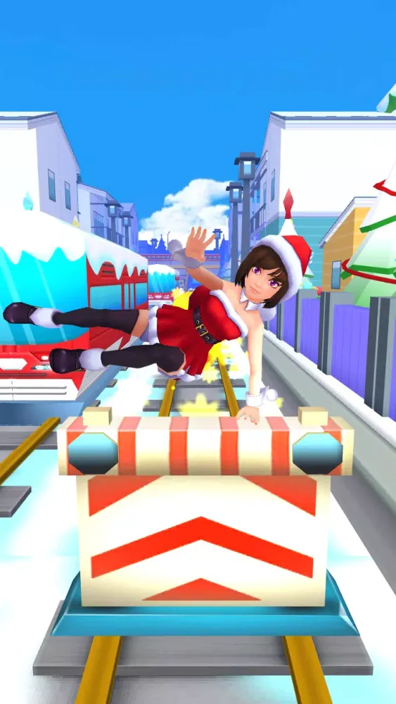 Subway Santa Princess Runner Screenshots