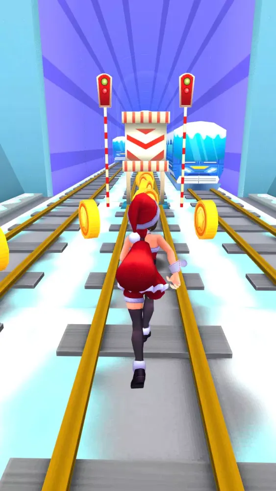 Subway Santa Princess Runner Screenshots