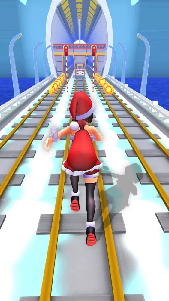 Subway Santa Princess Runner Screenshots