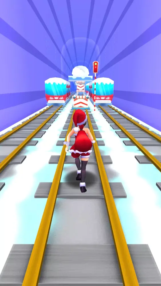 Subway Santa Princess Runner Screenshots