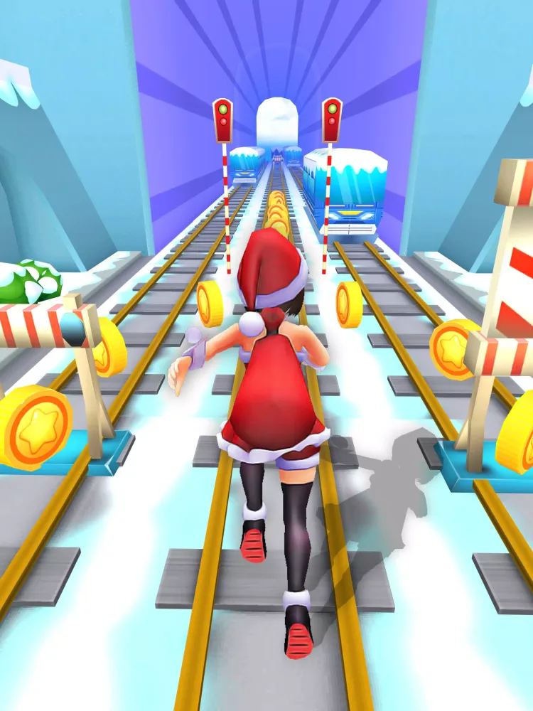 Subway Santa Princess Runner Screenshots