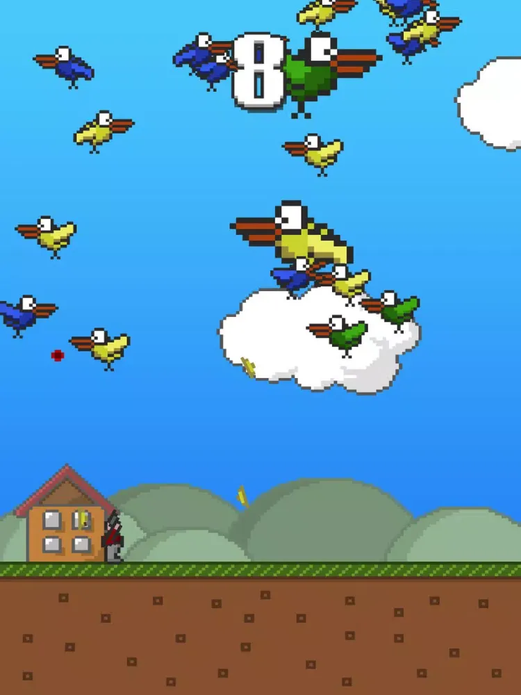 Duck Invasion: The life of a sniper shooting hunter. iPad  स्क्रीनशॉट