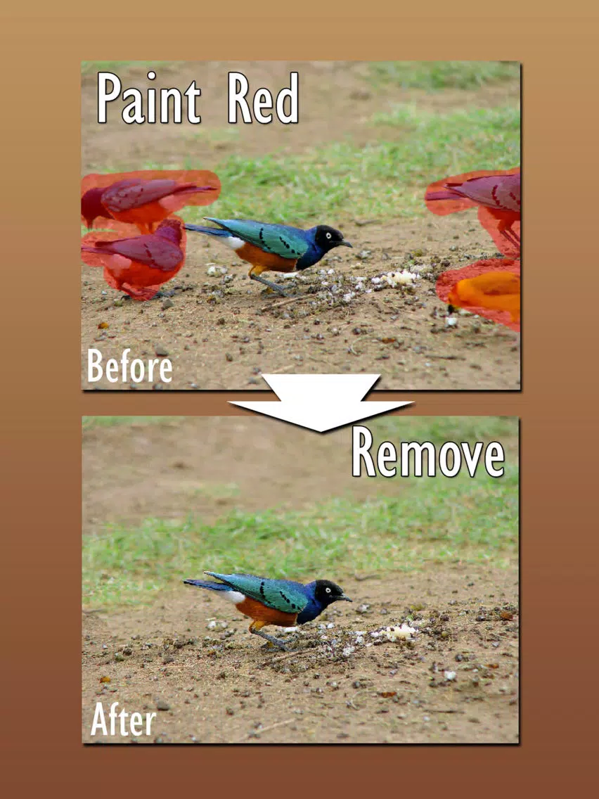 Easy Eraser: Remove items from photo by retouching iPad  스크린샷
