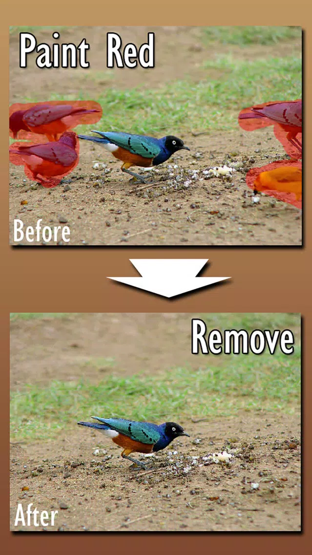 Easy Eraser: Remove items from photo by retouching 스크린샷