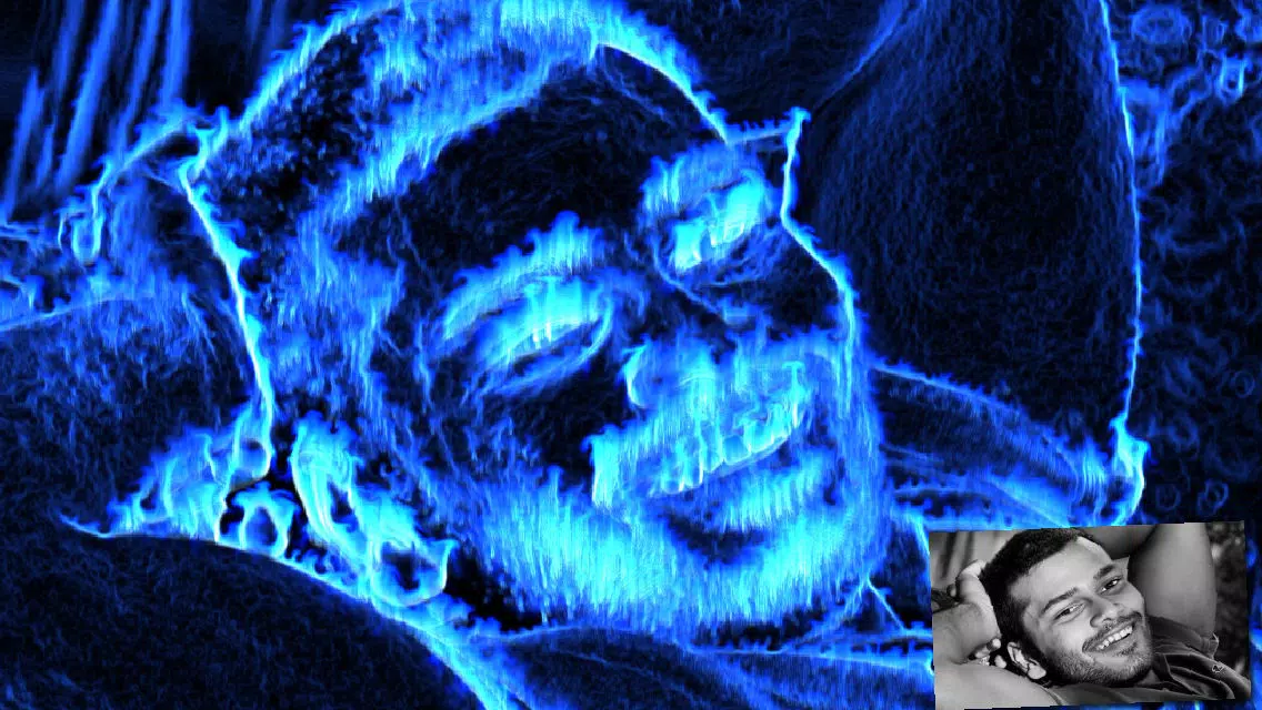 Ảnh chụp màn hình của Me On Fire: Amazing fire photo effects