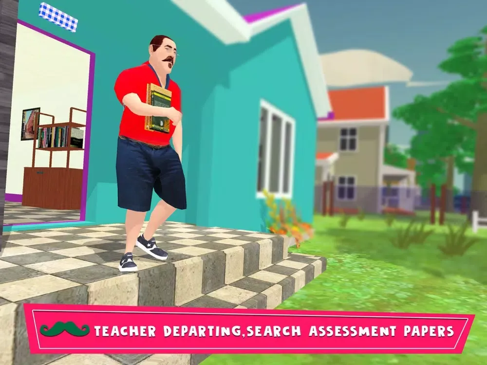 Scary Teacher House iPad  Screenshots