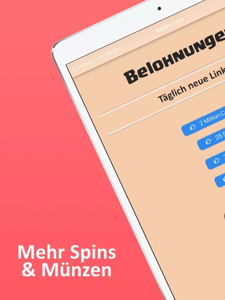 Links & Guide für Coin Master iPad 应用截图