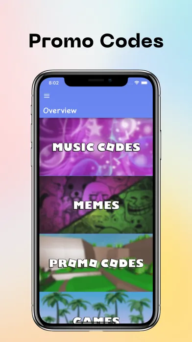 Ảnh chụp màn hình của Robux Codes & Skins for Roblox