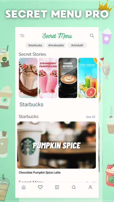 Secret Menu for Starbucks VIPs 스크린샷