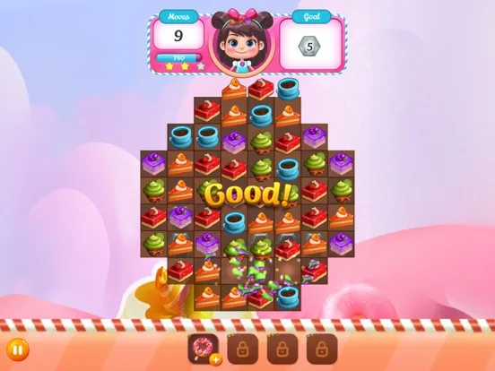 Zrzuty ekranu Sweet Delight Blast Match 3 iPad 