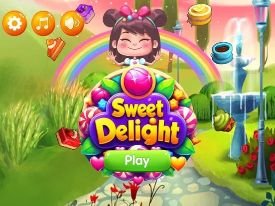 Zrzuty ekranu Sweet Delight Blast Match 3 iPad 