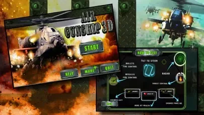 Скриншоты Air Gunship 3D - Strike Helicopter Cavalry Battle Simulator (Free Game)