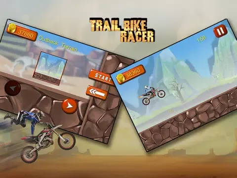 Trail Bike Racer - Unreal Dirt Motor Cycle Stunts iPad  Ekran Görüntüleri