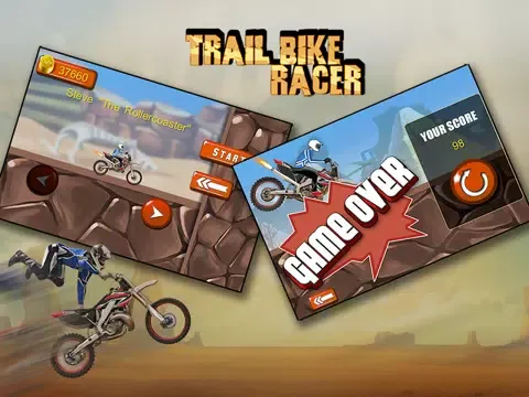Trail Bike Racer - Unreal Dirt Motor Cycle Stunts iPad  Ekran Görüntüleri