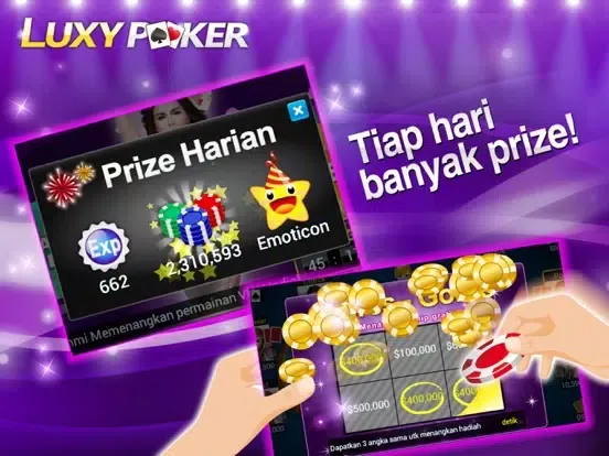Luxy Poker-Online texas Holdem iPad  Screenshots