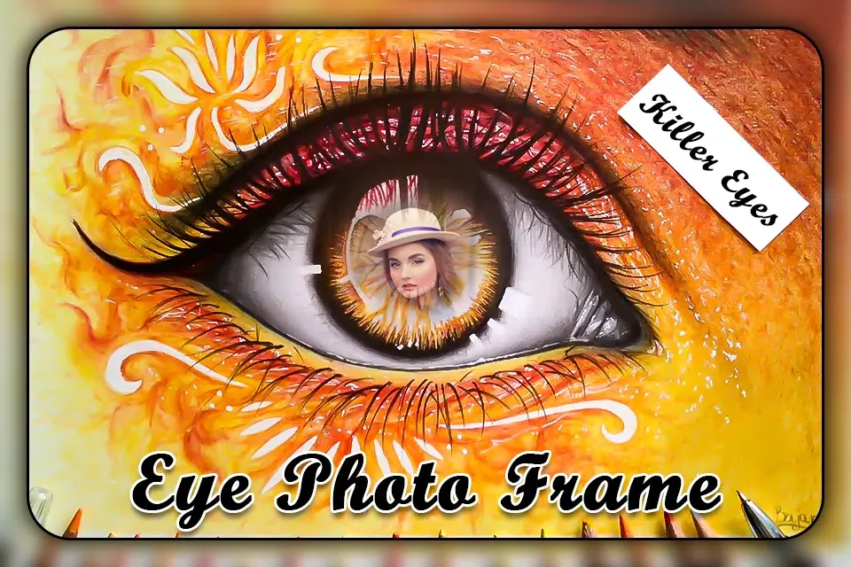 Eye Photo Frame Screenshots