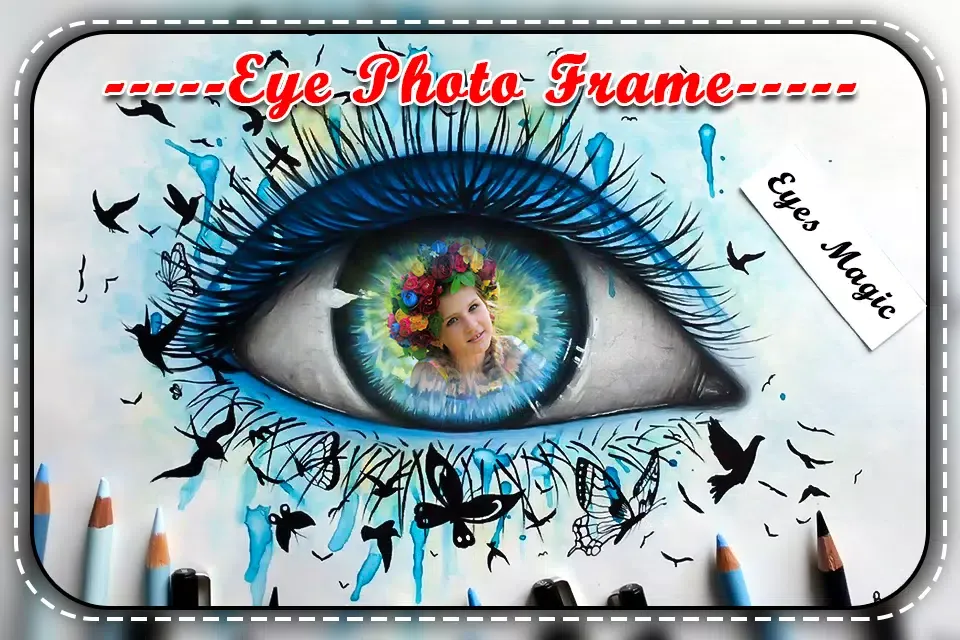 Eye Photo Frame Screenshots