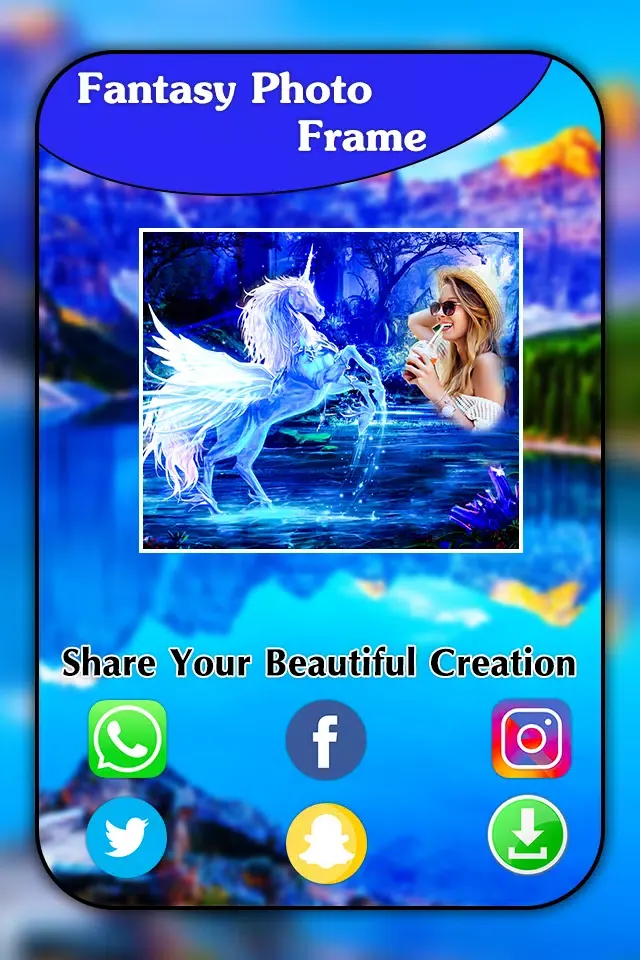 Fantasy Photo Frame Screenshots