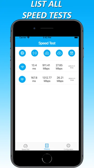 Internet Speed Check スクリーンショット