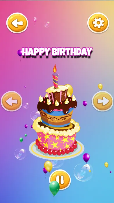 Capturas de tela do Happy birthday 2