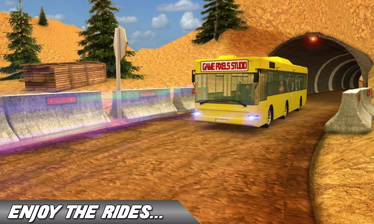 Coach bus driving simulator 3d স্ক্রিনশট