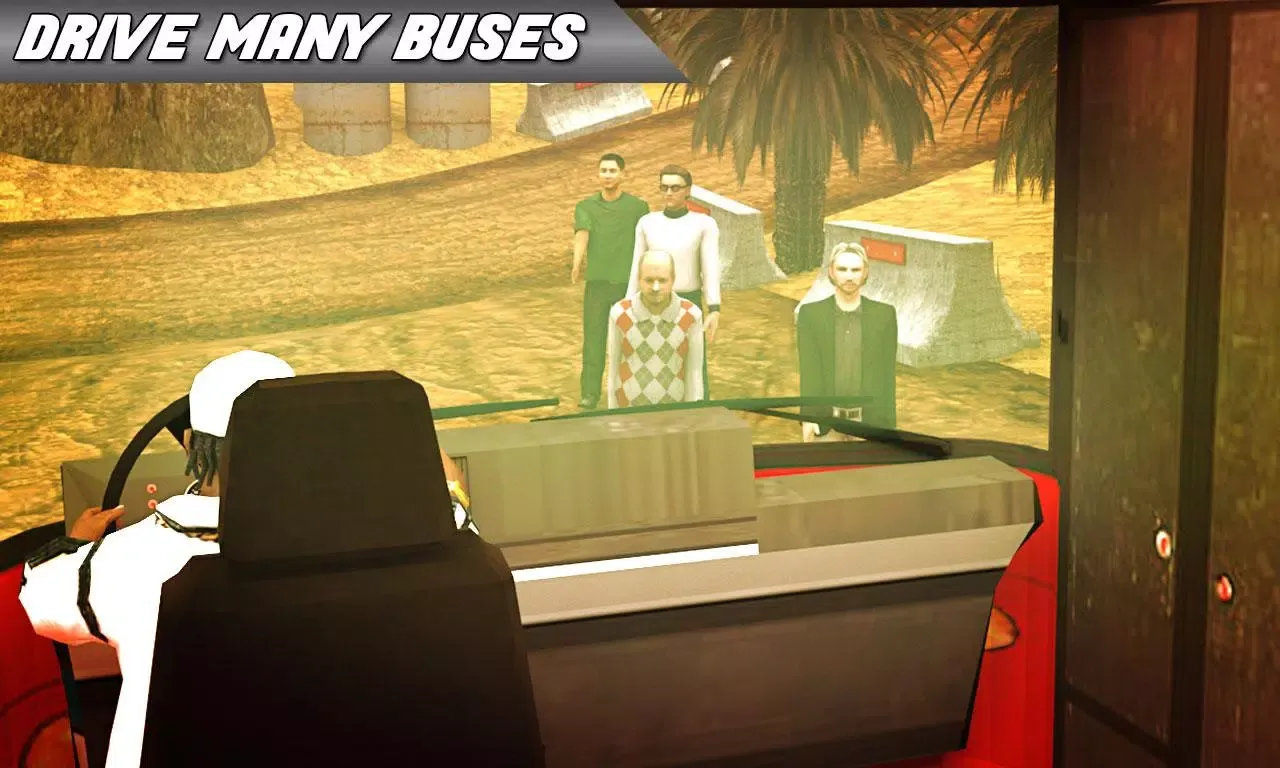 Coach bus driving simulator 3d স্ক্রিনশট