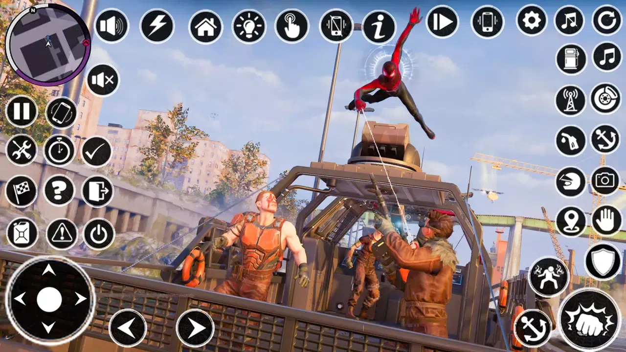 Black Spider Super hero Games Screenshots