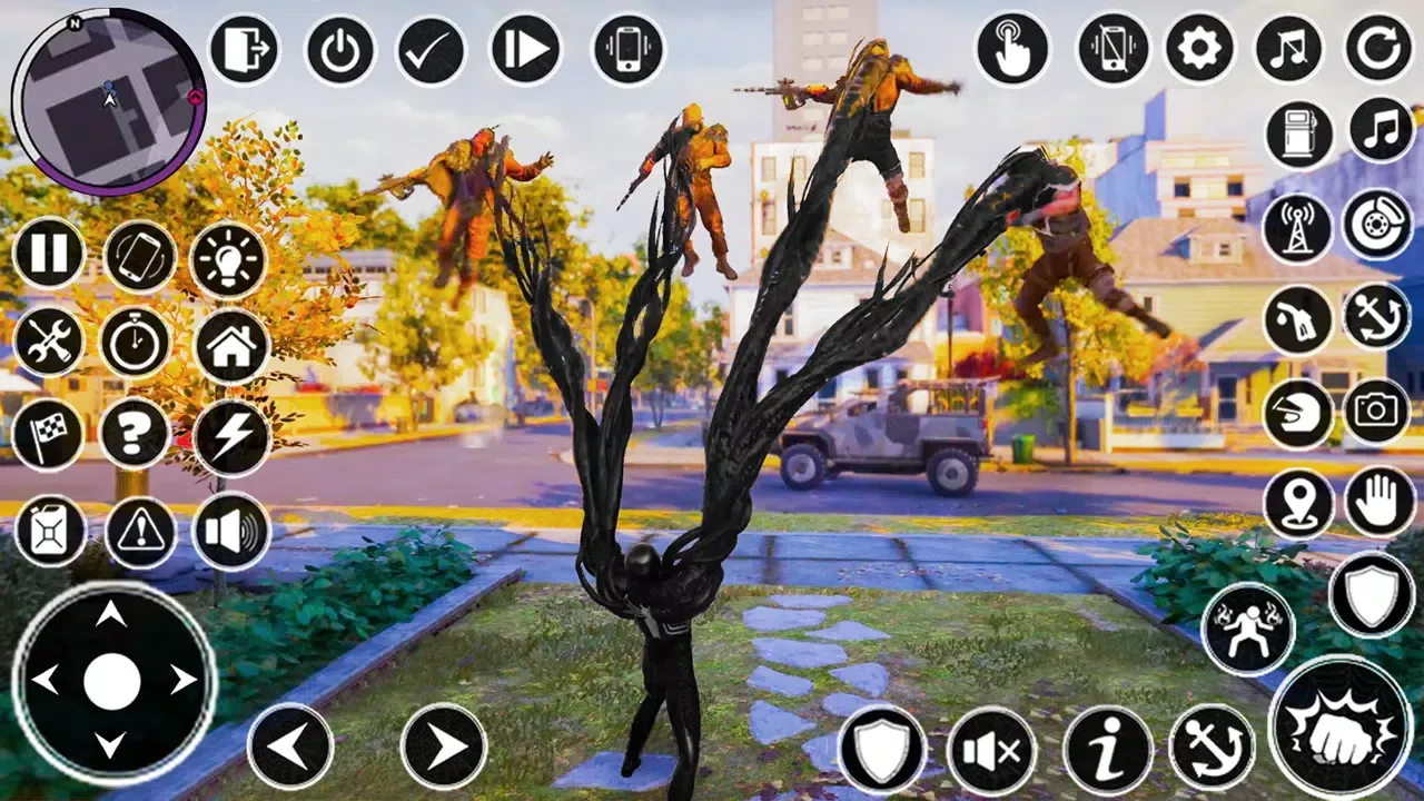 Black Spider Super hero Games Screenshots