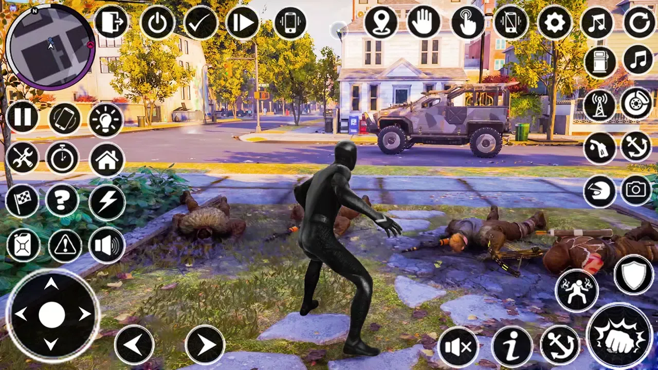 Black Spider Super hero Games Screenshots