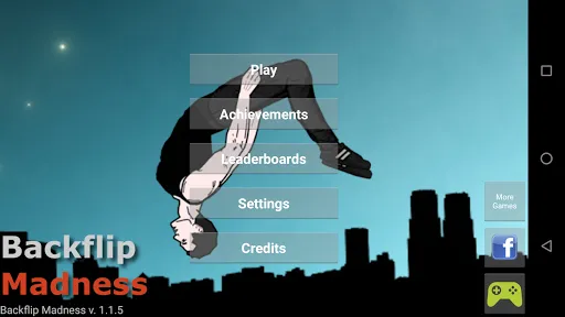 Ảnh chụp màn hình của Backflip Madness