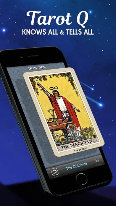 Screenshot di Tarot Q: Psychic Tarot Reading