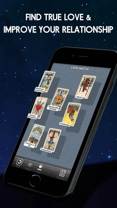 Screenshot di Tarot Q: Psychic Tarot Reading