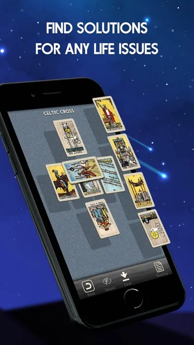 Screenshot di Tarot Q: Psychic Tarot Reading