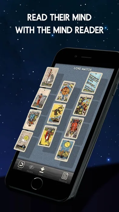 Screenshot di Tarot Q: Psychic Tarot Reading