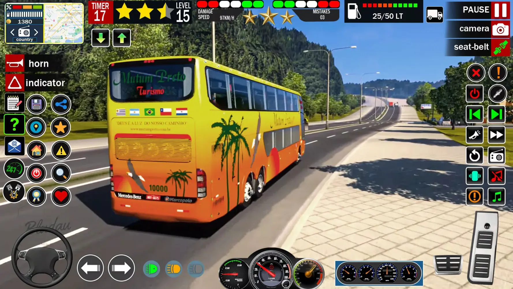 Bus Driving Road Bus Simulator 스크린샷