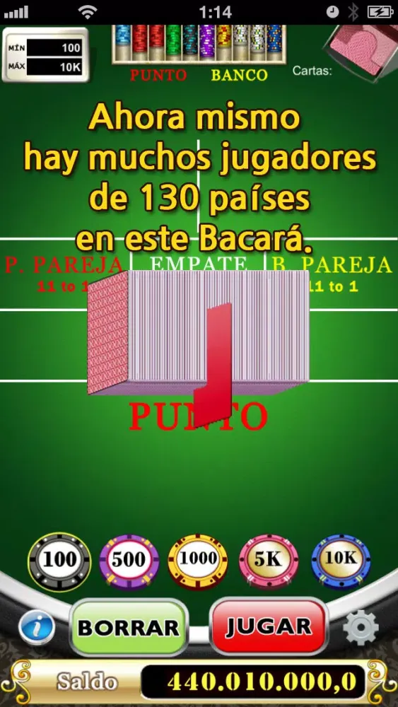 BACARÁ应用截图