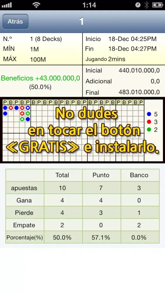 BACARÁ应用截图