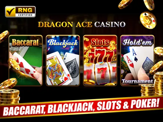Captures d'écran de Baccarat – Dragon Ace Casino iPad 