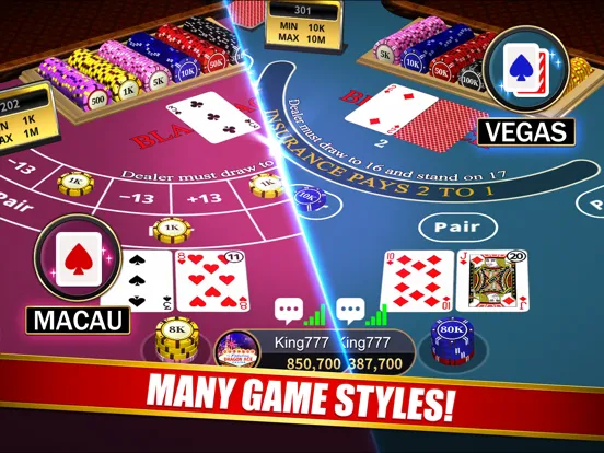 Captures d'écran de Baccarat – Dragon Ace Casino iPad 