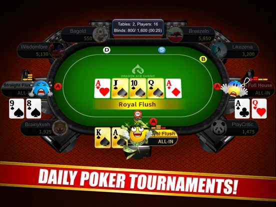 Captures d'écran de Baccarat – Dragon Ace Casino iPad 