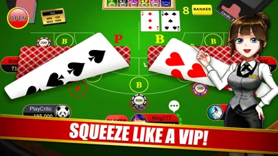 Captures d'écran de Baccarat – Dragon Ace Casino