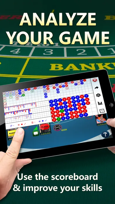 Captures d'écran de Baccarat Online 3D