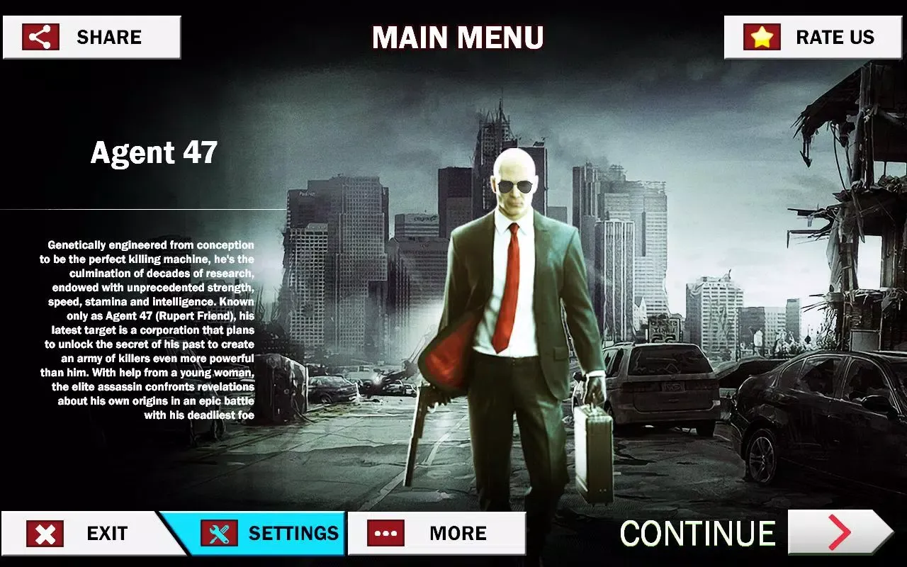 Hitman 2018 Agent 47应用截图