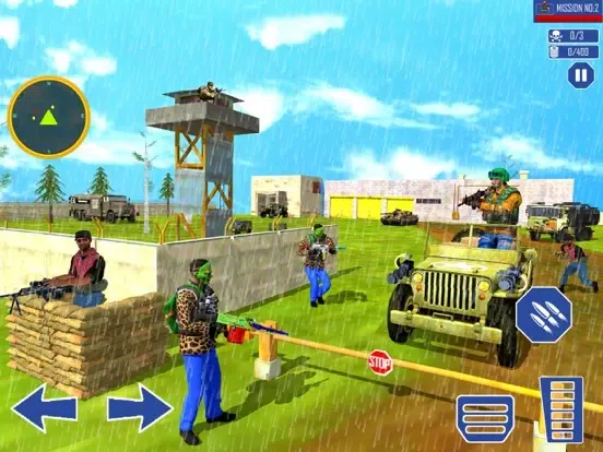 ภาพหน้าจอของ Tanks Battle Games War Machine iPad 