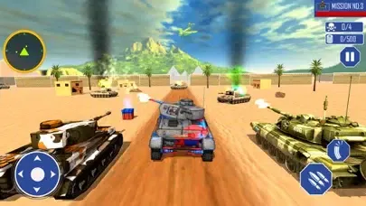 ภาพหน้าจอของ Tanks Battle Games War Machine