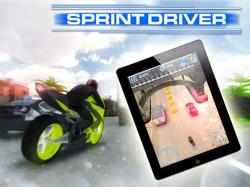 Скриншоты Sprint Driver iPad 